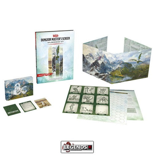 DUNGEONS & DRAGONS - 5th Edition RPG:  D&D 5E RPG: Dungeon Master's Screen Wilderness Kit