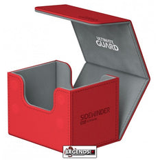 ULTIMATE GUARD - DECK BOXES - SIDEWINDER 100+ XENOSKIN  - RED