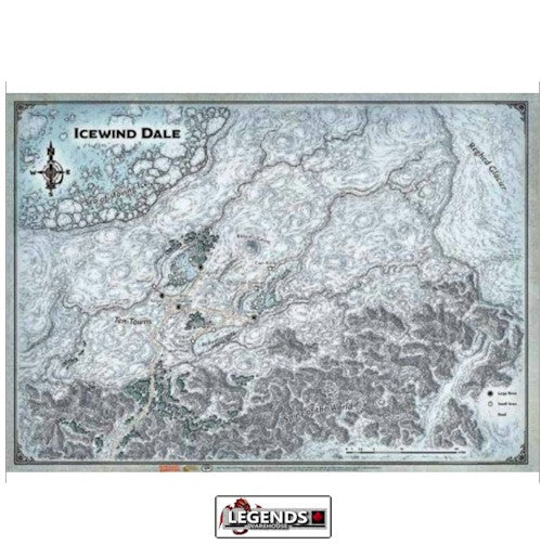 DUNGEONS & DRAGONS - ICEWIND DALE -  MAP