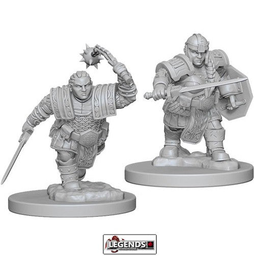 DUNGEONS & DRAGONS NOLZUR'S MARVELOUS UNPAINTED MINIATURES:  Dwarf Female Fighters #WZK72617