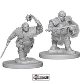 DUNGEONS & DRAGONS NOLZUR'S MARVELOUS UNPAINTED MINIATURES:  Dwarf Female Fighters #WZK72617