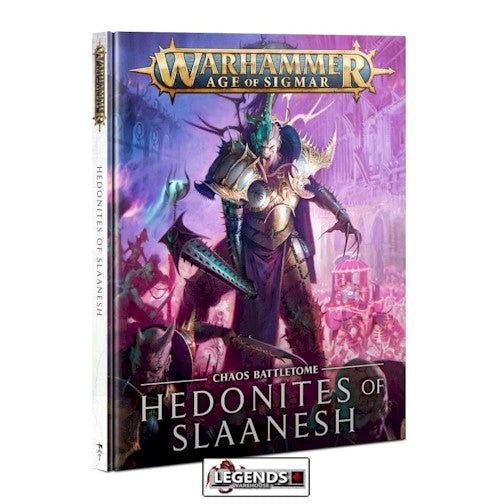 WARHAMMER AGE OF SIGMAR - BATTLETOME - HEDONITES OF SLAANESH  (2021)