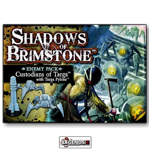 SHADOWS OF BRIMSTONE - CUSTODIANS OF TARGA W/PYLONS ENEMY PACK   (2022)