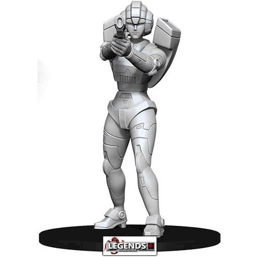 TRANSFORMERS - Deep Cuts Unpainted Miniatures:   ARCEE