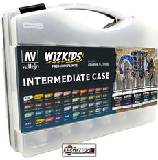 VALLEJO / WIZKIDS - PREMIUM PAINTS - INTERMEDIATE CASE