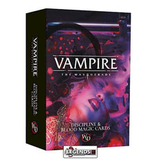 VAMPIRE:  THE MASQUERADE - Discipline & Blood Magic Cards