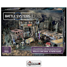BATTLE SYSTEMS - WARGAMES TERRAIN :  TRADER ENCAMPMENT   #BSTSFC007