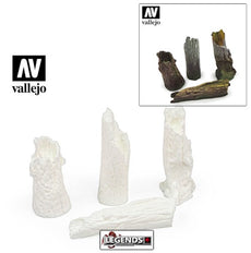VALLEJO - SCENERY - LARGE TREE STUMPS -  SC303