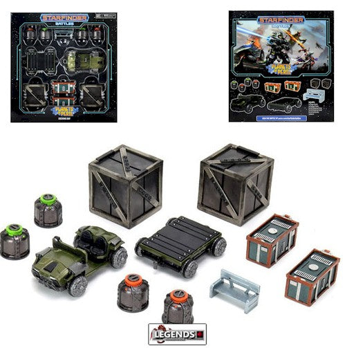 STARFINDER BATTLES - PLANETS IN PERIL -  DOCKING BAY   PREMIUM SET