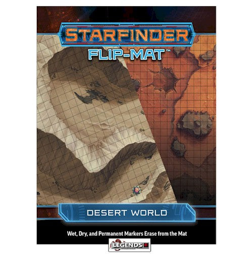 STARFINDER - RPG - FLIP MAT - DESERT WORLD