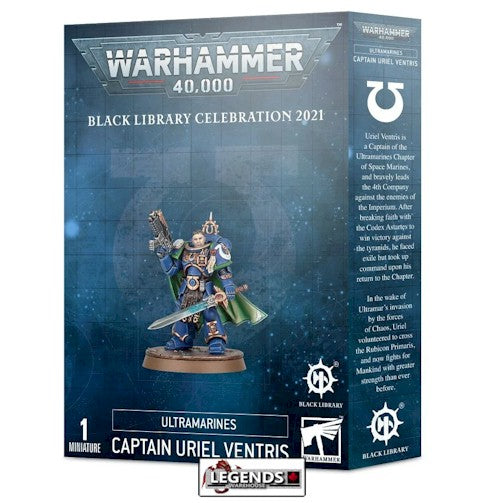 CAPTAIN URIEL VENTRIS WARHAMMER 40K ULTRAMARINES BLACK LIBRARY CELEBRATION
