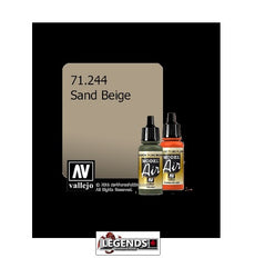 VALLEJO MODEL AIR:  :   Sand Beige  (17ml)  VAL 71.244