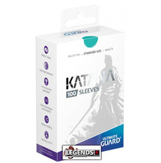 ULTIMATE GUARD - DECK SLEEVES - KATANA - 100CT - TURQUOISE