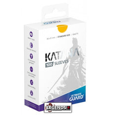 ULTIMATE GUARD - DECK SLEEVES - KATANA - 100CT - YELLOW