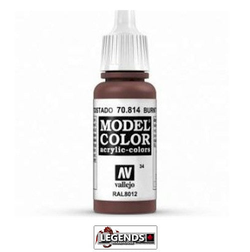 Vallejo Model Color 70.814 Burnt Red