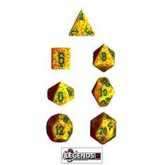CHESSEX ROLEPLAYING DICE - Speckled Lotus 7-Dice Set  (CHX25312)