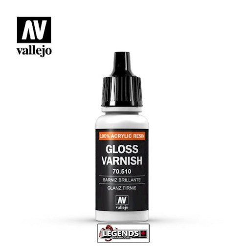 VALLEJO - GLOSS VARNISH -  70.510 17ml