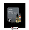 VALLEJO MODEL AIR:  :  Medium Gunship Grey   (17ml)  VAL 71.097