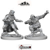 Deep Cuts - Unpainted Miniatures: Human Male Rogue (2)  #WZK72602
