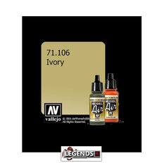 VALLEJO MODEL AIR:  :  Ivory (17ml)  VAL 71.106