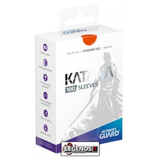 ULTIMATE GUARD - DECK SLEEVES - KATANA - 100CT - ORANGE