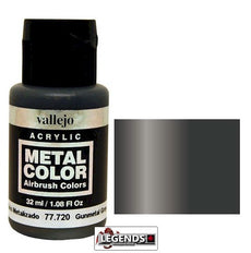 Vallejo Metal Color: Gunmetal Grey Product  77.720