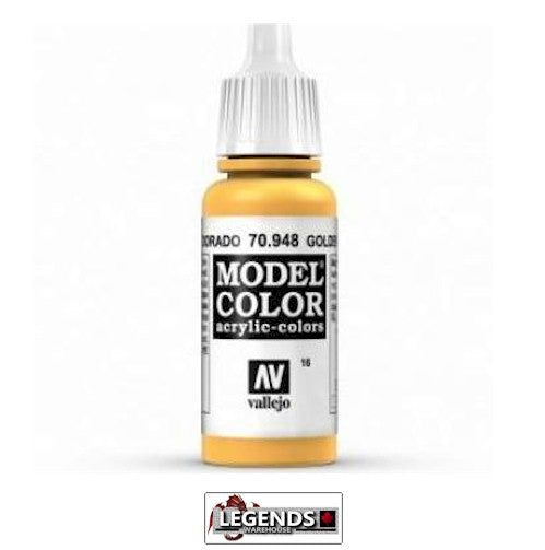 Vallejo Model Color 70.948 Golden Yellow