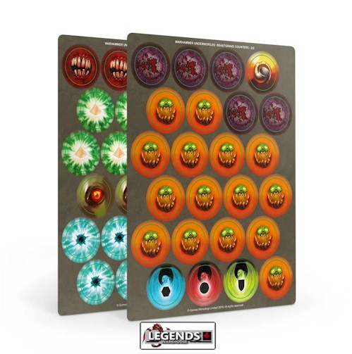 Warhammer Underworlds: BEASTGRAVE - COUNTER SET