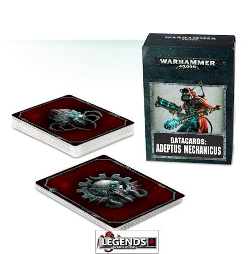 WARHAMMER 40K - DATACARDS - ADEPTUS MECHANICUS