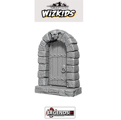Deep Cuts Unpainted Miniatures:  Doors #WZK73360