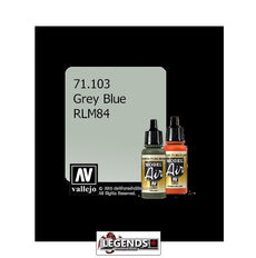 VALLEJO MODEL AIR:  :  Grey Blue   (17ml)  VAL 71.103