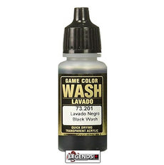 VALLEJO GAME WASH - 73.201 - BLACK WASH