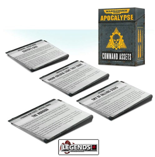 WARHAMMER 40K - APOCALYPSE - Command Assets
