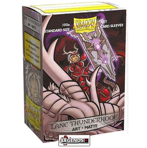 DRAGON SHIELD DECK SLEEVES  • Matte - Lane Thunderhoof Portrait (100)