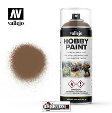 VALLEJO SPRAY PAINT - 400mL  Beasty Brown 28.019 *IN-STORE ONLY*