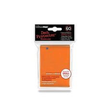 ULTRA PRO - DECK SLEEVES - (60ct) Small Card Deck Protectors ORANGE