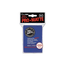 ULTRA PRO - DECK SLEEVES - Pro-Matte (50ct) Standard Deck Protectors BLUE