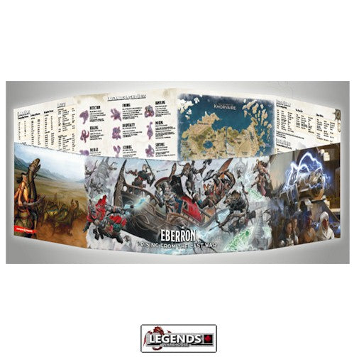 DUNGEONS & DRAGONS - 5th Edition RPG:  EBERRON - Rising from the Last War - DM SCREEN