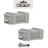 Deep Cuts Unpainted Miniatures: Crates #WZK73090