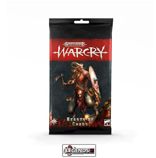 WARHAMMER: AGE OF SIGMAR - WARCRY - Beasts of Chaos Card Pack