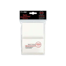 ULTRA PRO - DECK SLEEVES - (100ct) Standard Deck Protectors WHITE