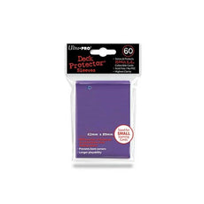 ULTRA PRO - DECK SLEEVES - (60ct) Small Card Deck Protectors PURPLE