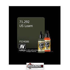 VALLEJO MODEL AIR:  :  US Loam  (17ml)  VAL 71.292