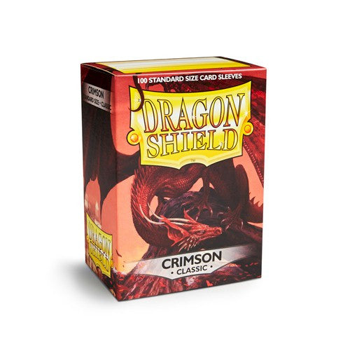 DRAGON SHIELD DECK SLEEVES - Dragon Shield • Classic Crimson