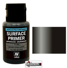 Vallejo Metal Color: Gloss Black Primer    Product #VAL 77660