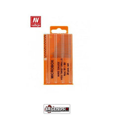 VALLEJO HOBBY TOOLS - Vallejo Tools Microbox Drill Set (20) #1002