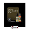 VALLEJO MODEL AIR:  :  41 Dark Olive Drab  (17ml)  VAL 71.316