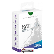 ULTIMATE GUARD - DECK SLEEVES - KATANA - 100CT - GREEN