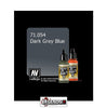 VALLEJO MODEL AIR:  :  Dark Grey Blue  (17ml)  VAL 71.054