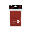 ULTRA PRO - DECK SLEEVES - (100ct) Standard Deck Protectors RED